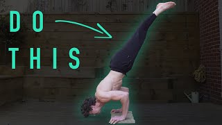 Beginner Handstand Push Up Routine (SETS & REPS)