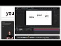 Middle of video