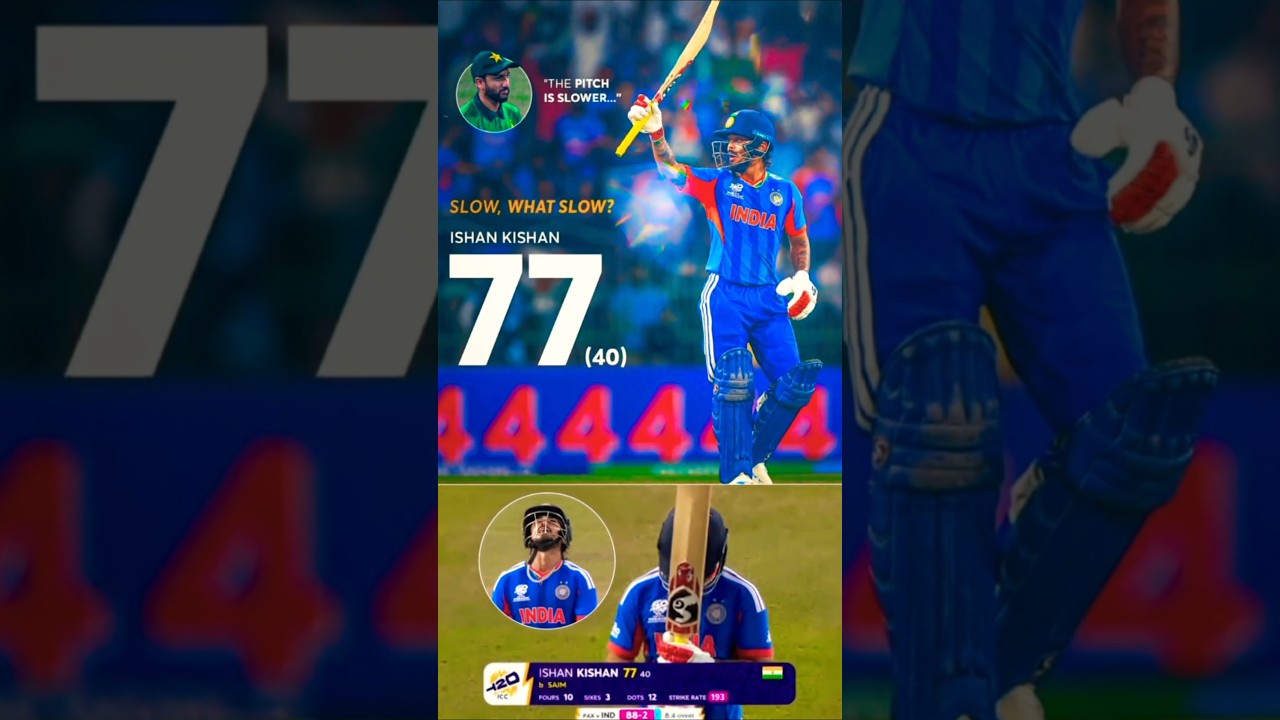 Why was Ishan Kishan disappointed despite his 77-run knock? 🤔 