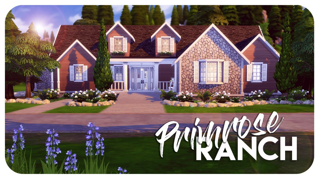 Sims 4 Ranch House