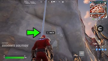 Hoe je een Ascender en een Zipline in dezelfde wedstrijd kunt gebruiken - Fortnite Week 5 Quests