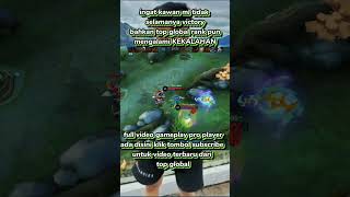Moment Kekalahan Top Global Rank Aoshi Still Learning shorts topglobal mobilelegends
