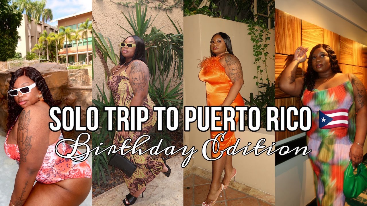 SOLO TRIP TO PUERTO RICO * BIRTHDAY EDITION * : CASA BACARDI, OLD SAN JUAN , CLOUD SPA + MUCH MORE