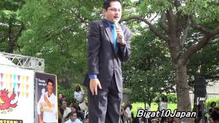 Christopher de Leon @Barrio Fiesta Japan 2012-09-02