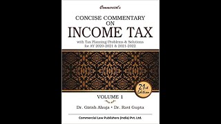 Concise Commentary on Income Tax October 2020 Edition I CA Satbir Singh