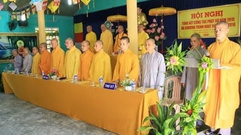 Hội nghị Tổng kết Phật sự năm 2015 tại huyện A Lưới