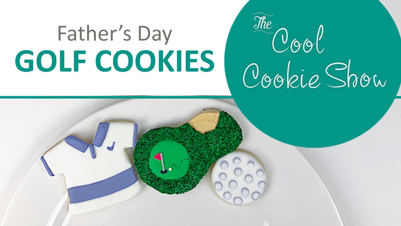 Father's Day Golf Cookies