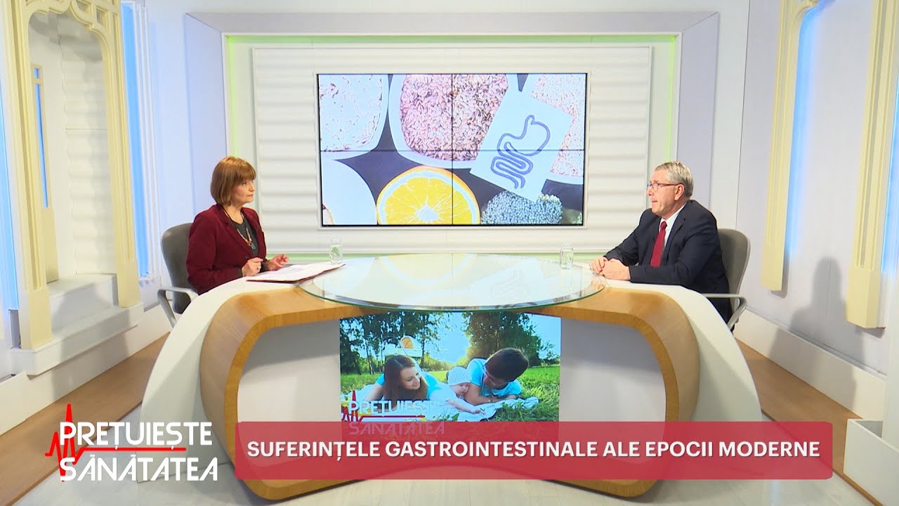 Prețuiește Sănătatea. Suferințele gastrointestinale ale epocii moderne (25 02 2022)