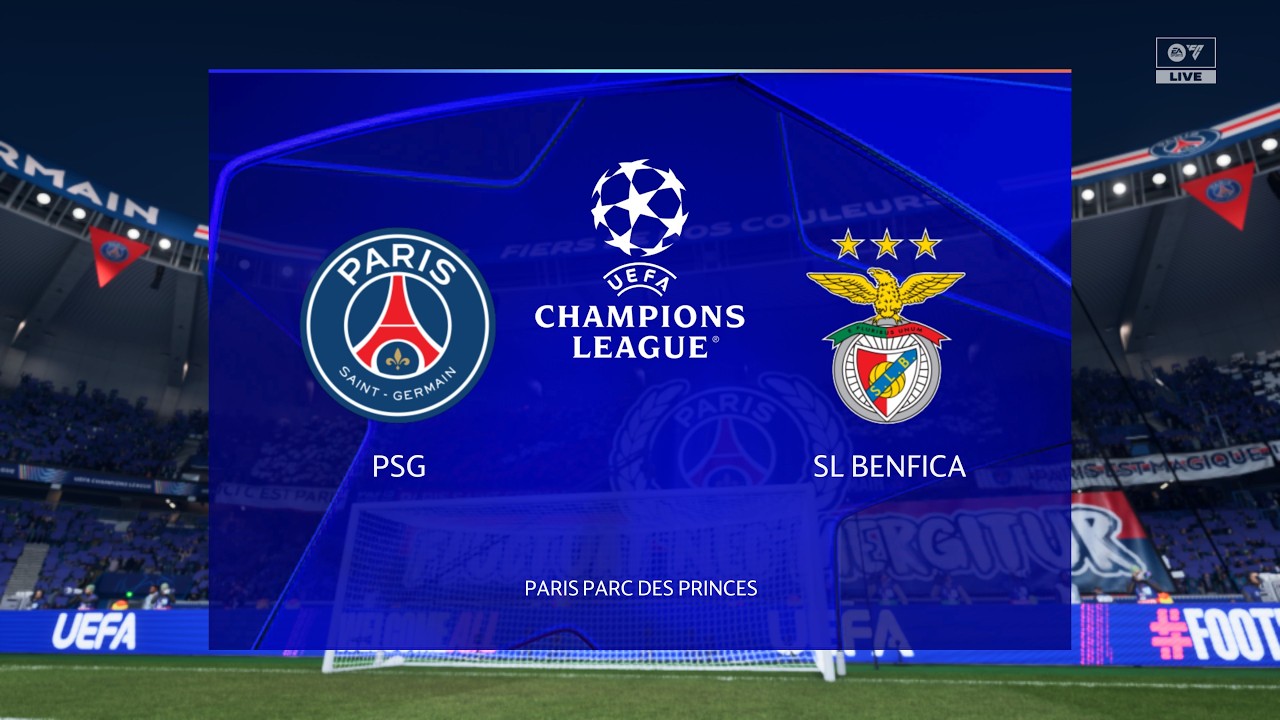 Paris Saint-Germain VS Benfica Lissabon