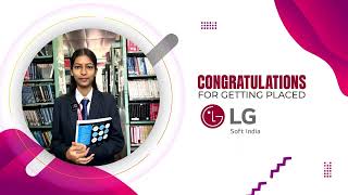 B.Tech CSE Student Shares Her Placement Journey at LG Soft India
