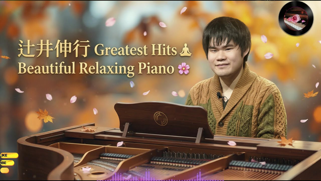 辻井伸行 Greatest Hits 🎹 疲れた心と体を癒すピアノ音楽 Relaxing Piano Instrumental & Meditation 2026🌸