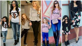 Most Beautiful and elegant Mother And Daughter Matching Outfits Ideas ! Mishirana !