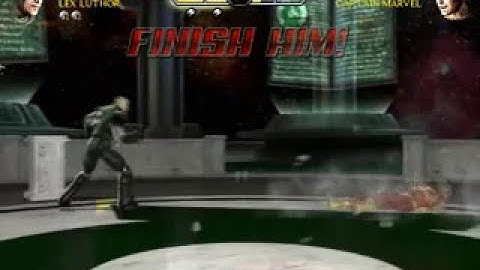 MK vs DC Universe Lex Luthor Gameplay Part 1