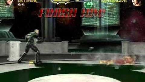 MK vs DC Universe Lex Luthor Gameplay Part 1