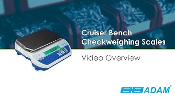 Cruiser CKT Bench Checkweighing Scale Overview