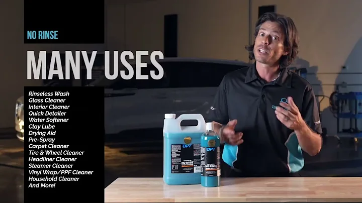 Meet Optimum No Rinse Wash & Shine—famously known as ONR