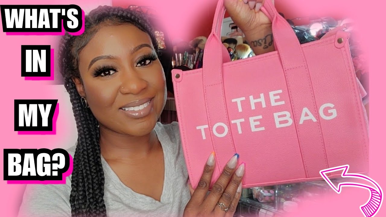 What s In My Bag The Pink Tote Bag Dupe YouTube what-s-in-my-bag-the-pink-tote-bag-dupe-youtube
