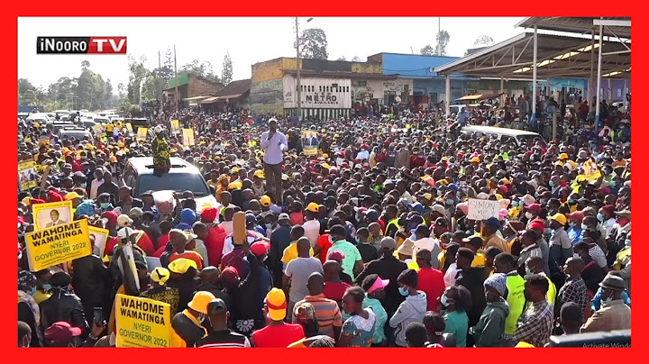 ‘KABA UDA’! Ngabana wa Nyeri Mutahi Kahiga, Mũmbunge wa Tetu gũthamĩra UDA kuuma Jubilee