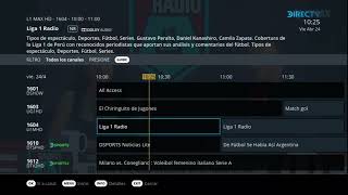 CONTROL DIRECTV PERÚ DE FABRICA L1 MAX VOZ HERMOS (24/04/2026)