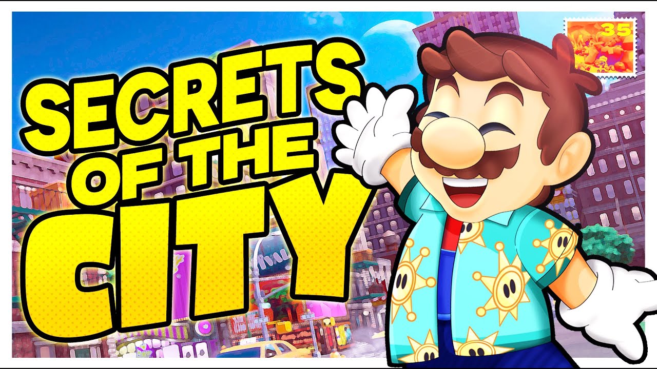 The BEAUTIFUL Secrets Of New Donk City - Super Mario Odyssey Explained