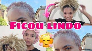 Como colocar afro puff em cabelo muito curtinho | Transição 💖✨ Como colocar afro puff em cabelo muito curtinho | Transição 💖✨