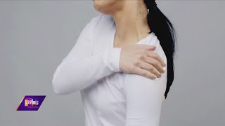 Addressing shoulder pain with Advanced Rehab & Sports Medicine