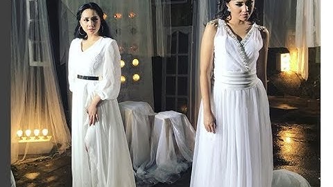 Nagita Slavina - Marshanda Syuting Klip Lagu Antara Ada dan Tiada, Cantik Banget