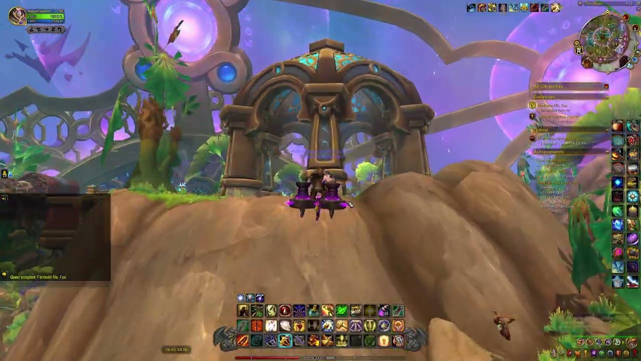 WoW 11.2 Otherworldy Ecologist Achievement Guide – Fox-strut Walkthrough