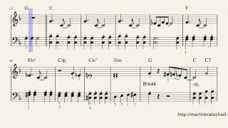 Miniatura de "Potato Blues _ Easy Piano Sheet"