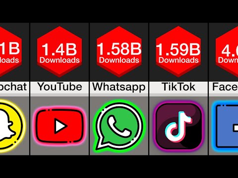 Comparison: Most Downloaded Apps
