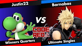 Code Red 45 WQ - Justin22 (Yoshi) Vs. Barnabas (Cloud)