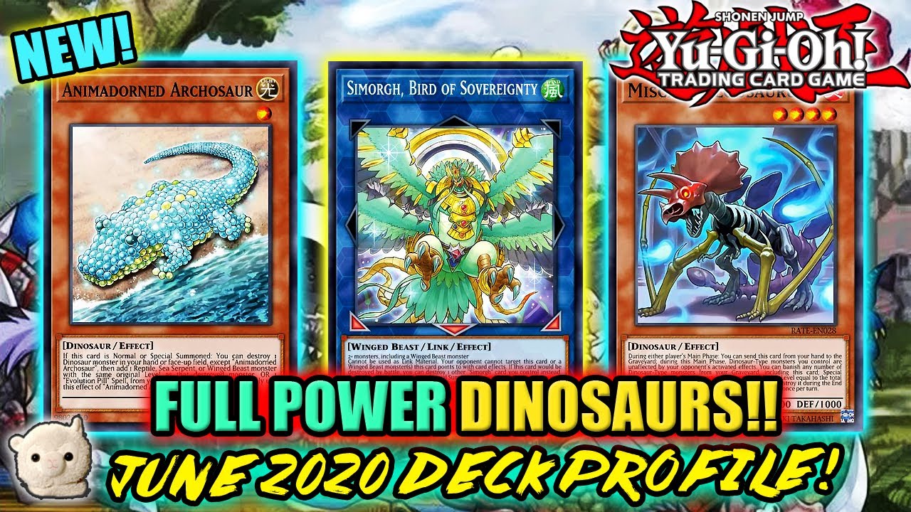 Yu Gi Oh Full Power Dinosaur Deck Profile W Test Hands And Combo