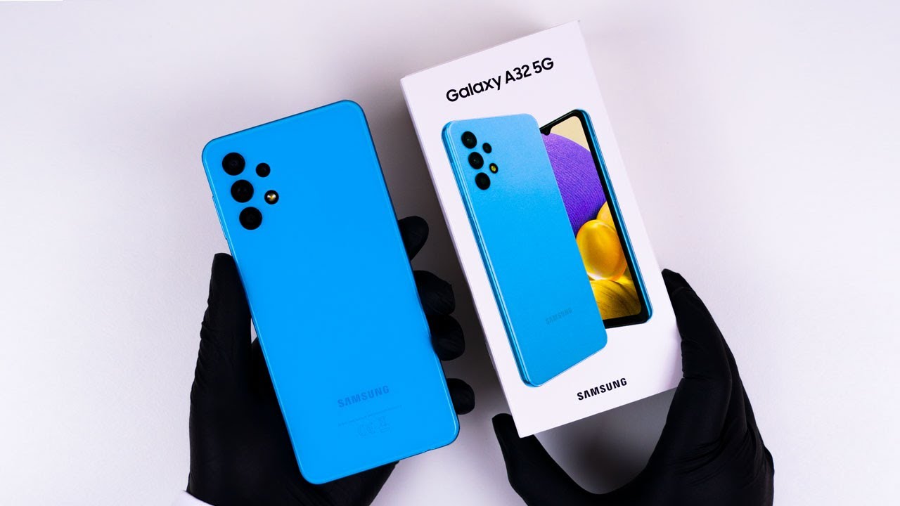 Samsung Galaxy A32 5G Unboxing + Gameplay - ASMR - YouTube