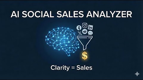 ANA: the AI Social Sales Analyzer