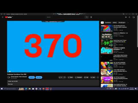Challenge Countdown from 720