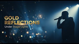 Gold Reflections Under Stage Lights — Drake Inspired