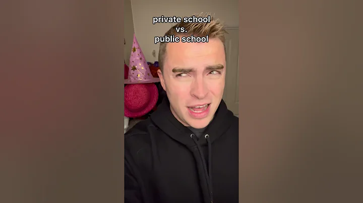 private school vs. public school #comedy #funny #shorts