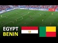 Egypt Vs Benin Live I CAF Africa Cup Of Nations 2026 Full Match Streaming I PES 21 Simulation 