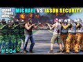 Michael powerful fight with jason  gta v gameplay
