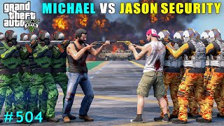 Michael Powerful Fight With Jason | Gta V Gameplay