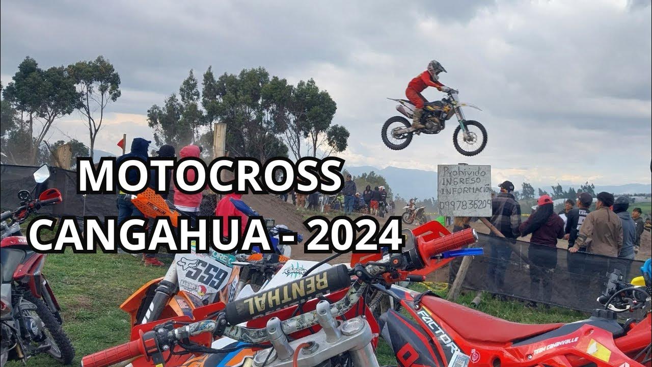 Competencia de MOTOCROSS CANGAHUA 2024 The best of action YouTube