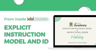 Explicit instruction Model and Instructional Design
