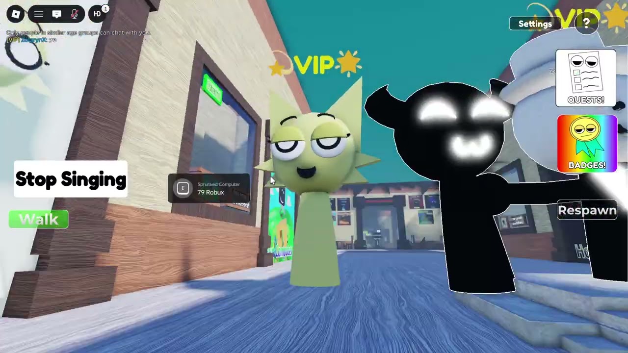 PLAYING WITH ZOLKEGH5😀   #2 In 3D Sprunki Rp And Animations