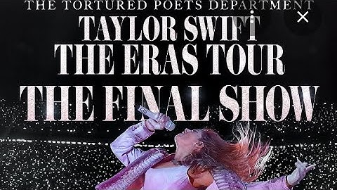 Diana likes Taylor Swift The Final Show 