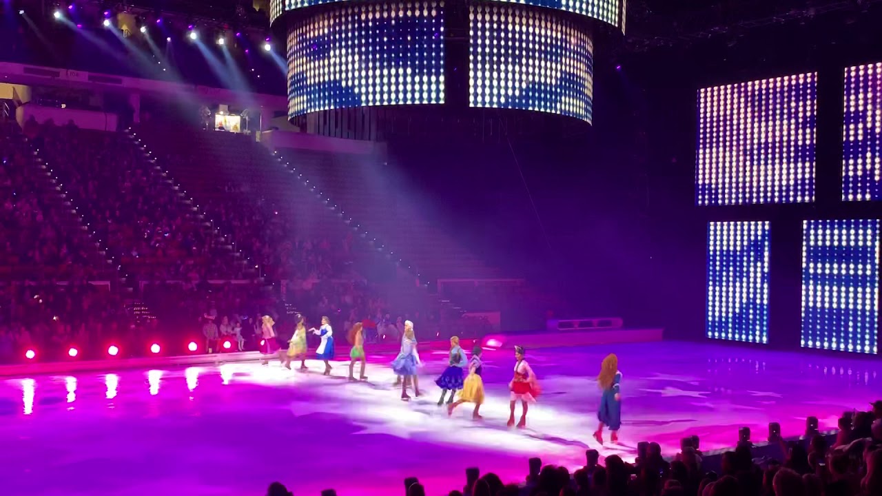 Disney On Ice Road Trip Adventure 2019 princess and all characters