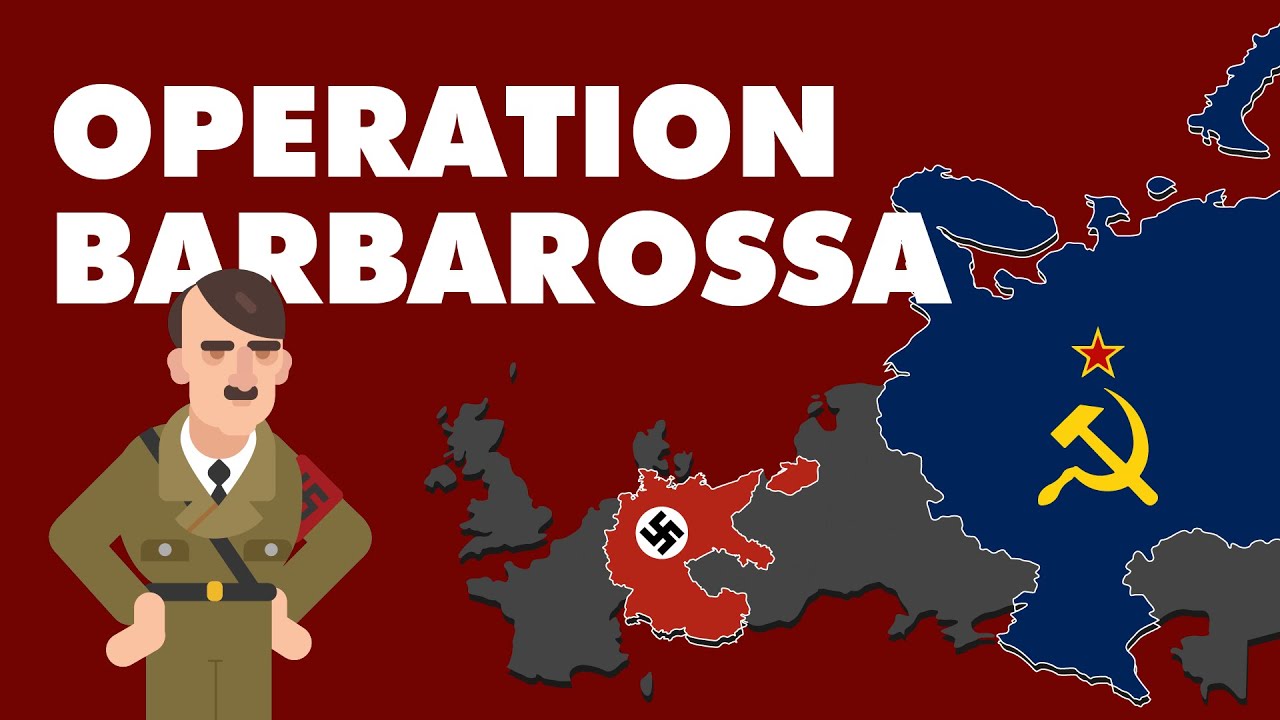 Operation Barbarossa: Hitler'S Invasion Of The Soviet And Battle Of Moscow - Animation