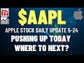 $AAPL APPLE STOCK UP TODAY, WHERE TO NEXT?? Apple Stock Analysis | Live Wellthy Stocks