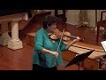 Biber: Violin Sonata No. 5 in E Minor, Elizabeth Blumenstock & Voices of Music, 4K UHD video