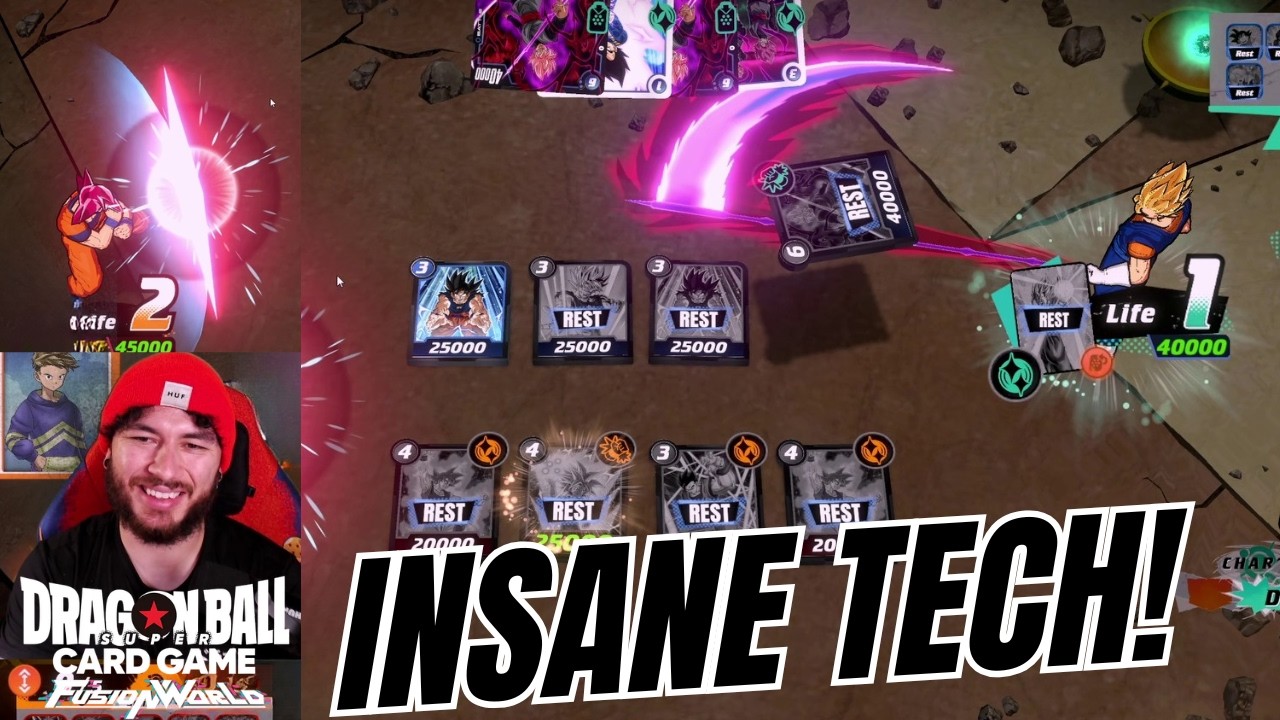 Реакция вслепую: БЕЗУМНЫЕ ТЕХНОЛОГИИ Гоку Блэка! | Dragon Ball Super: Fusion World