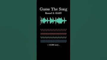 Fourier Transform Song Guessing Game — Song 10 #shorts
